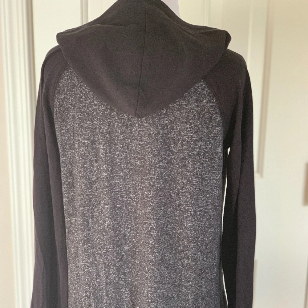 Justice Soft Lightweight Grey Hoodie with Front Pocket Size 14/16 Plus